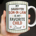 Personalized Custom Coffee Mug for Son-in-Law with Heart Stars Edge-to-edge Mug GradoCreations
