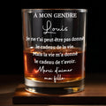 Personalized Custom Whiskey Glass Gift for Son-in-Law Whiskey Glass GradoCreations
