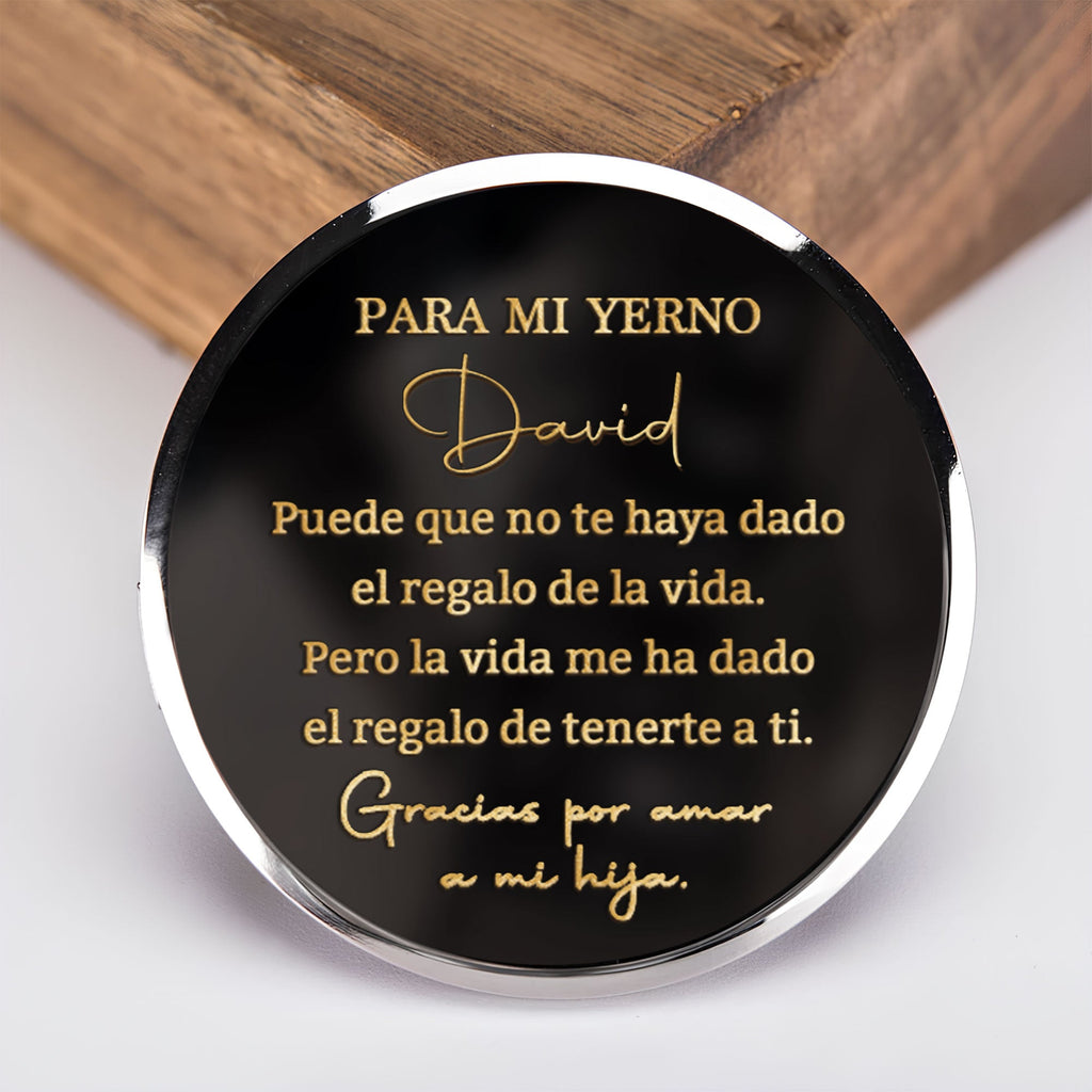 Personalized Engraved Wooden Watch Gift for Son-in-Law Wooden Watches GradoCreations