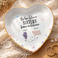Personalized Heart-Shaped Jewelry Dish Custom Gift for Sister Heart Jewelry Dish GradoCreations