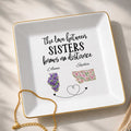 Personalized Floral Jewelry Dish Custom Name Gift for Sister Jewelry Dish GradoCreations
