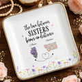 Personalized Floral Jewelry Dish Custom Gift for Sister Jewelry Dish GradoCreations