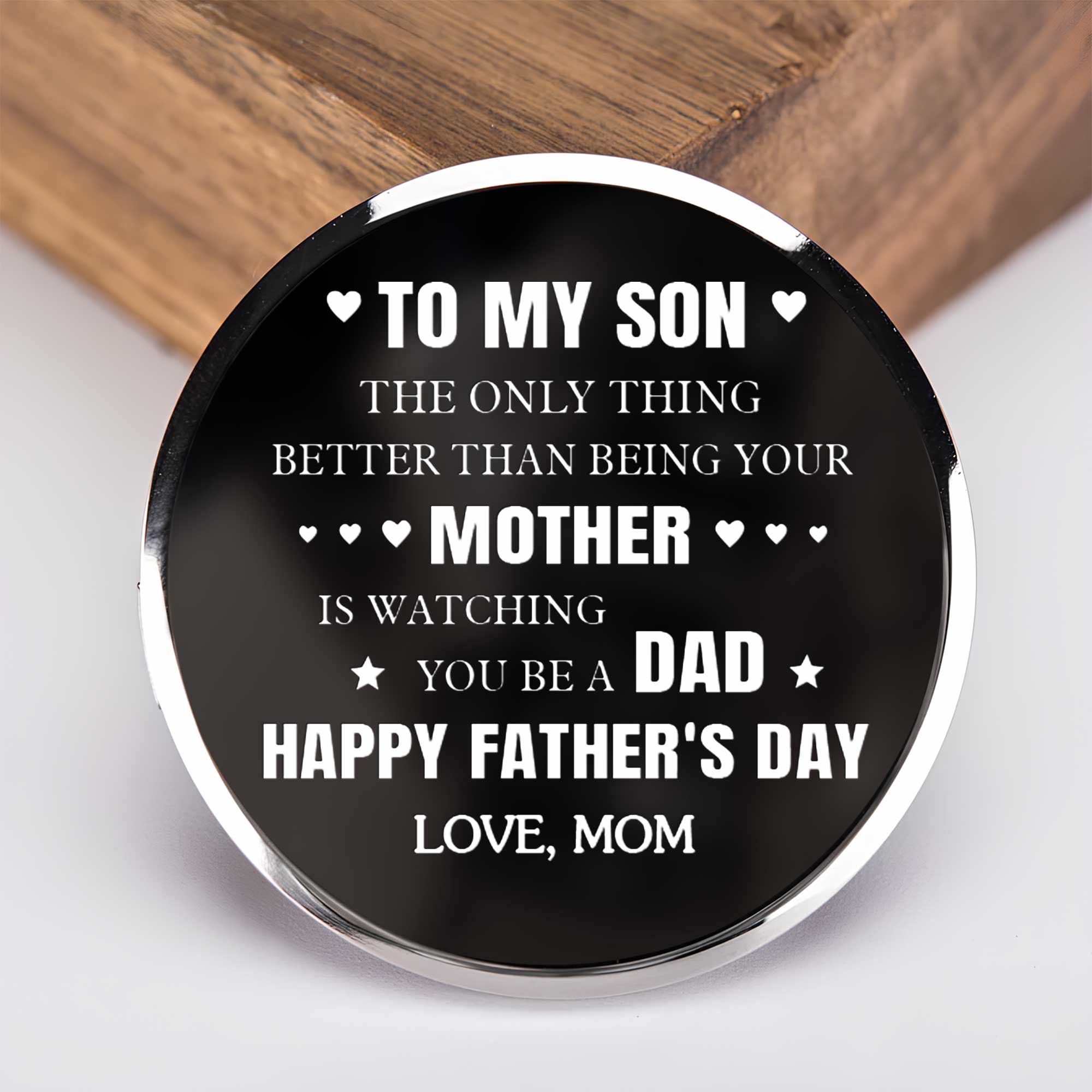 Personalized Engraved Wooden Watch Custom Gift for Son Wooden Watches GradoCreations