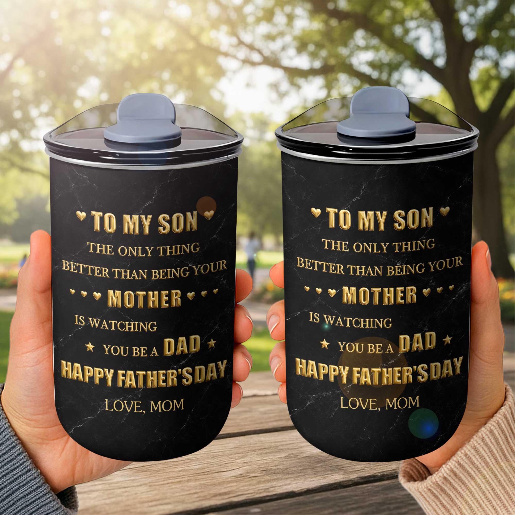 Personalized 10oz Tumbler Custom Gift for Son | Father's Day 10oz tumbler GradoCreations