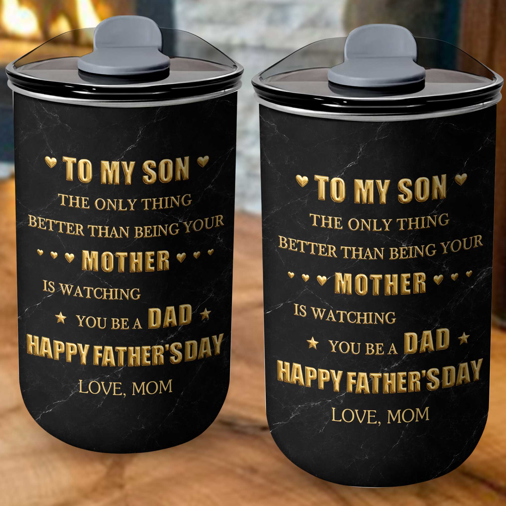 Personalized 10oz Tumbler Custom Gift for Son | Father's Day 10oz tumbler GradoCreations