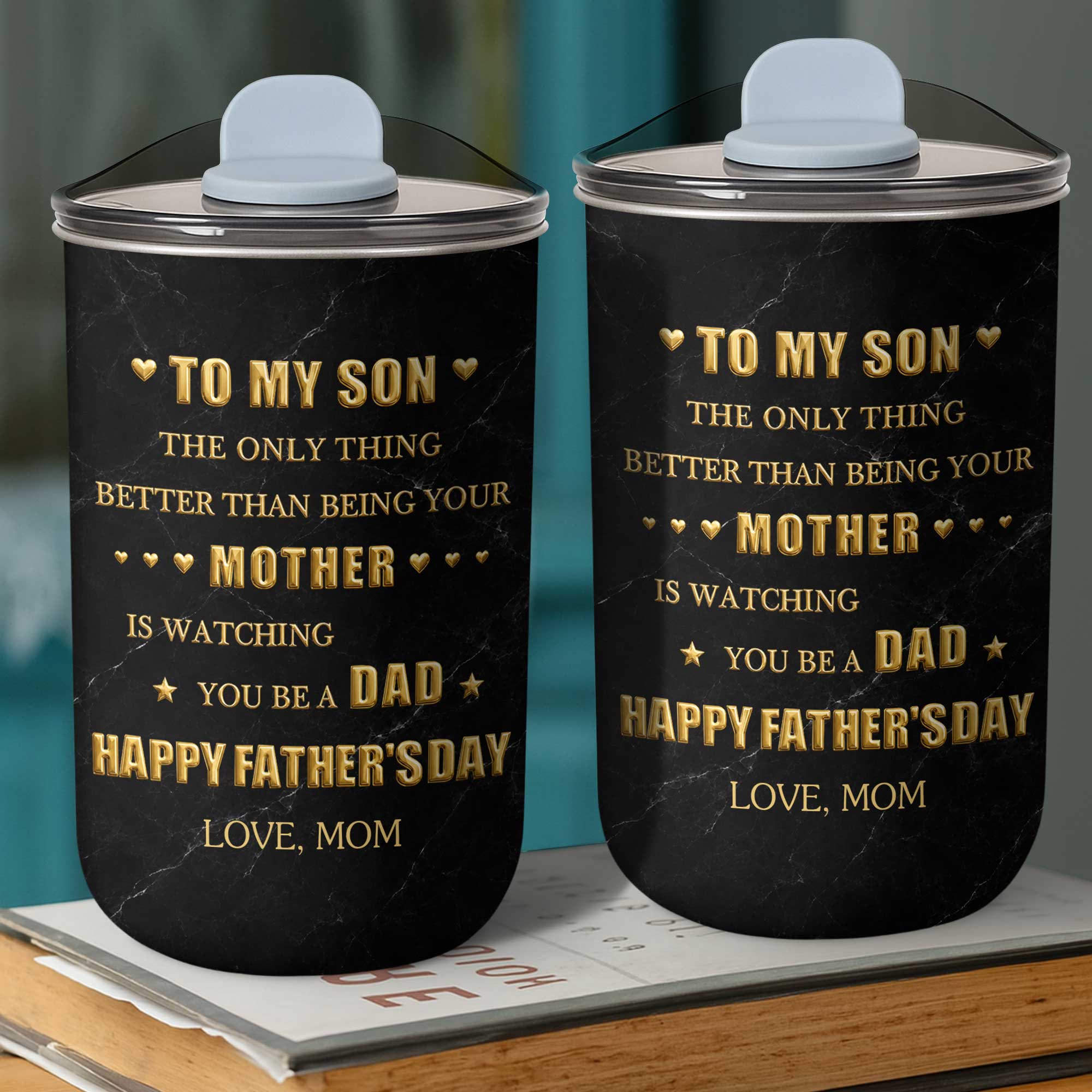Personalized 10oz Tumbler Custom Gift for Son | Father's Day 10oz tumbler GradoCreations