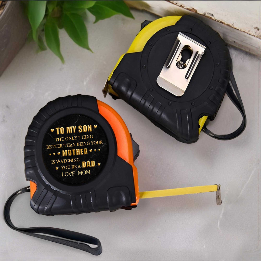 Personalized Tape Measure Gift for Son Custom Message Durable Tool Tape Measure GradoCreations