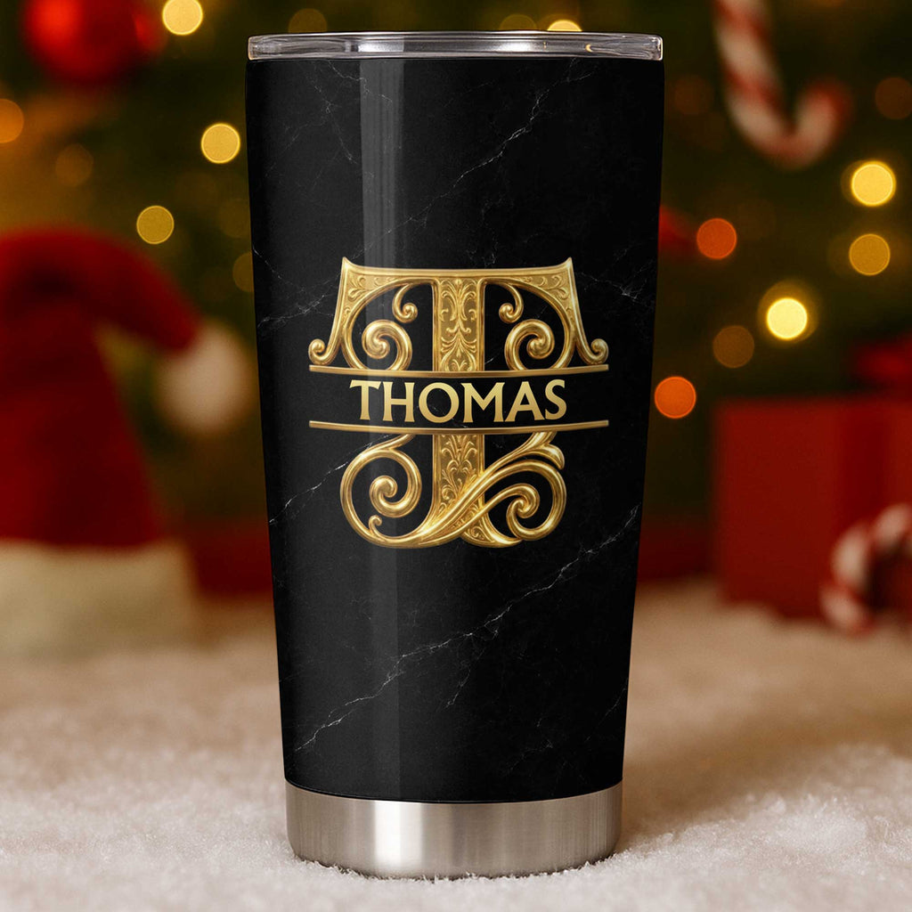 Personalized Stainless Steel Tumbler for Son Custom Name Gift 20oz Tumbler GradoCreations