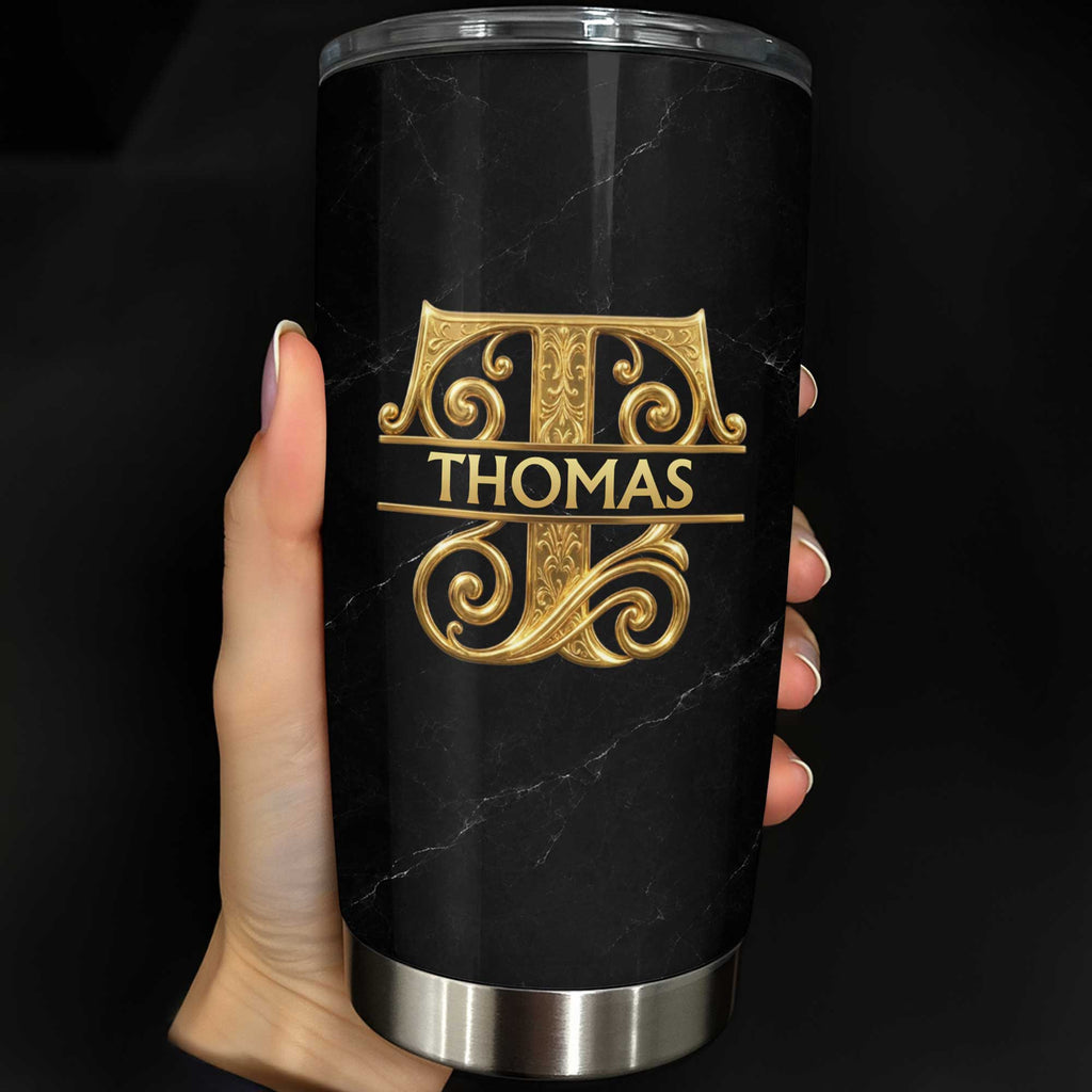 Personalized Stainless Steel Tumbler for Son Custom Name Gift 20oz Tumbler GradoCreations
