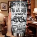 Personalized 20oz Stainless Steel Tumbler Gift for Son - Father's Day 20oz Tumbler GradoCreations