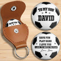 Personalized Custom Pocket Hug Token for Son with Message Pocket Hug GradoCreations
