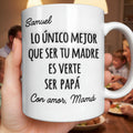 Personalized Edge-to-Edge Mug Custom Name Gift for New Dad Edge-to-edge Mug GradoCreations