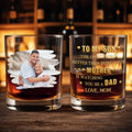 Personalized Custom Photo Whiskey Glass Gift for Son Whiskey Glass GradoCreations