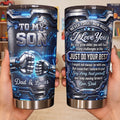 Personalized 20oz Stainless Steel Tumbler Custom Gift for Son 20oz Tumbler GradoCreations