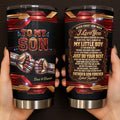 Personalized 20oz Stainless Steel Tumbler Gift for Son 20oz Tumbler GradoCreations