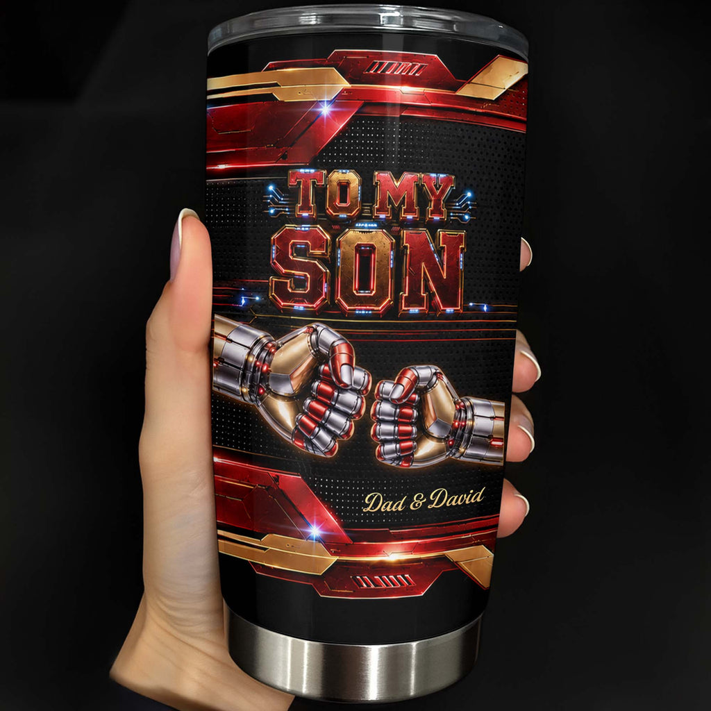 Personalized 20oz Stainless Steel Tumbler Gift for Son 20oz Tumbler GradoCreations