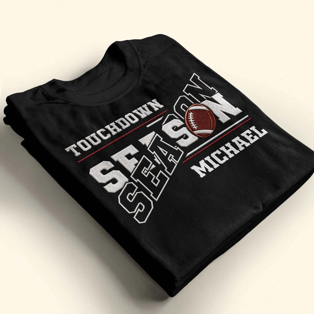 Personalized Football Lover Shirt Custom Name Gift for Dad Shirt GradoCreations