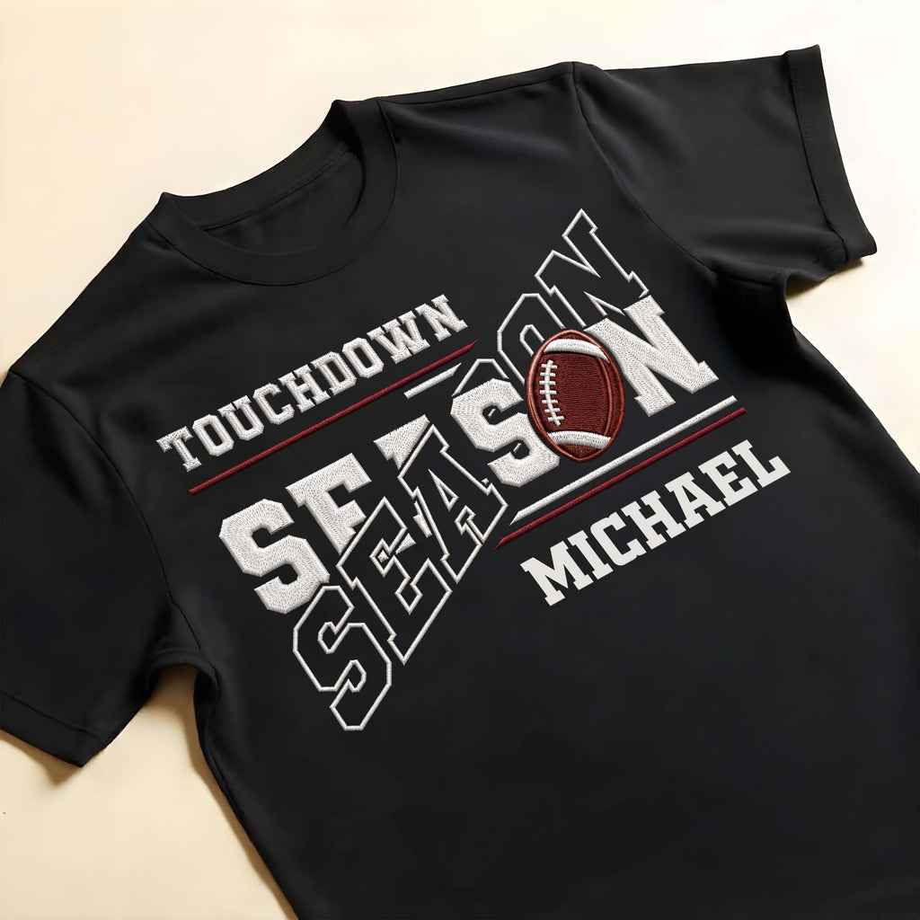 Personalized Football Lover Shirt Custom Name Gift for Dad Shirt GradoCreations