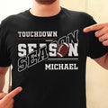 Personalized Football Lover Shirt Custom Name Gift for Dad Shirt GradoCreations
