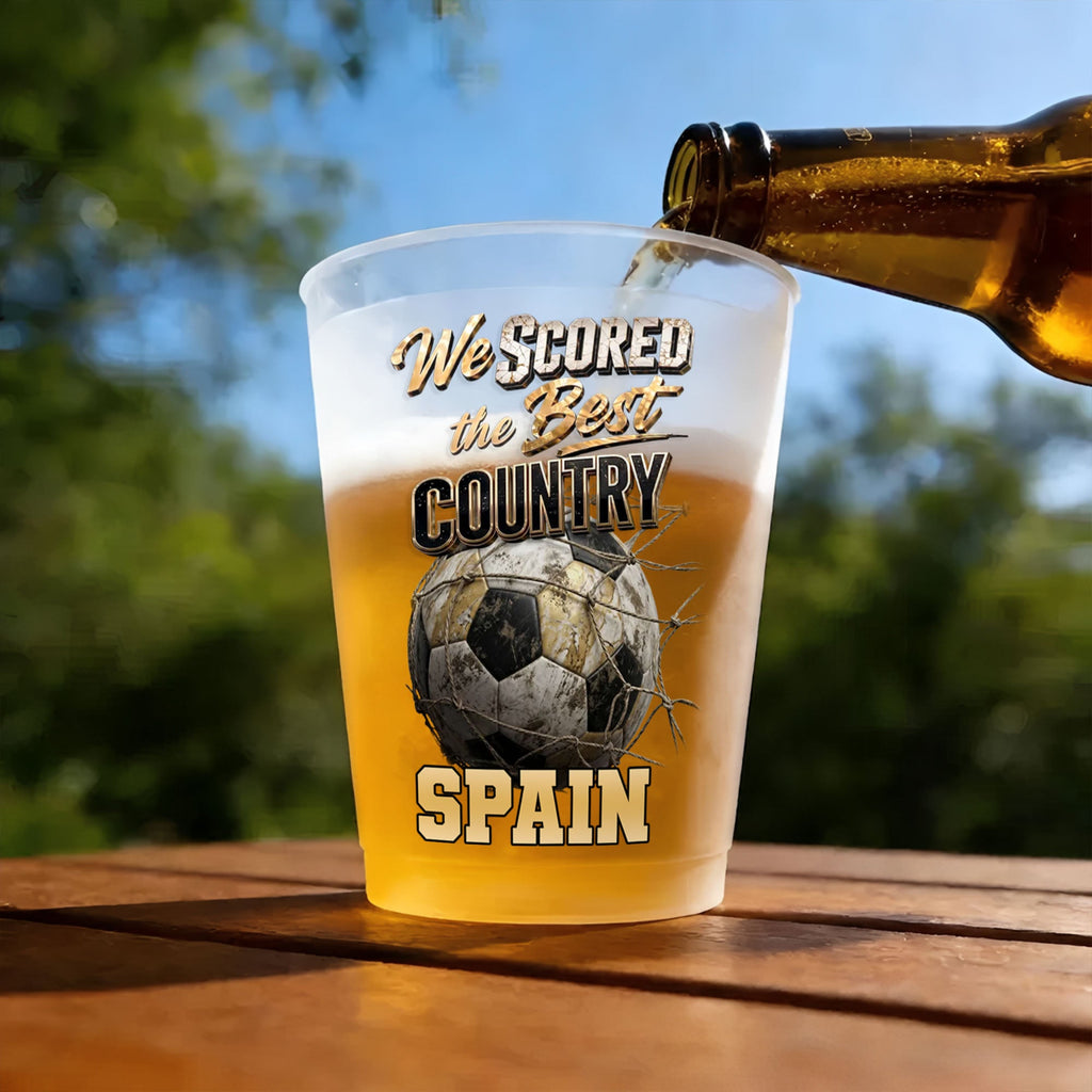 Personalized Frosted Cups Custom Name Gift for Soccer Lovers Frosted Cups GradoCreations