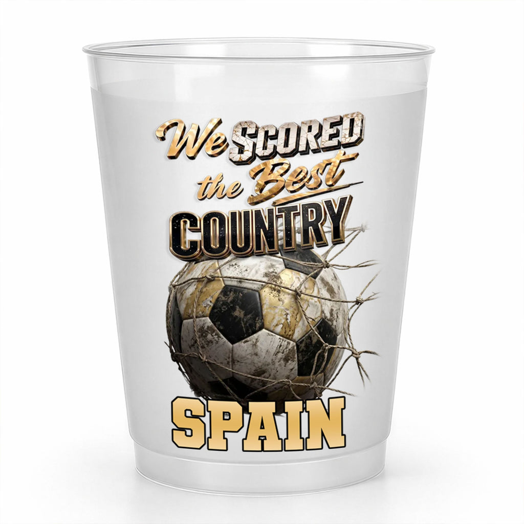 Personalized Frosted Cups Custom Name Gift for Soccer Lovers Frosted Cups GradoCreations