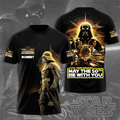 Personalized Star Wars 50th Anniversary All Over Shirt Gift for Movie Fans