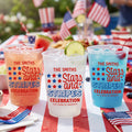 Personalized Frosted Cups 250 Years Freedom Gift for Family