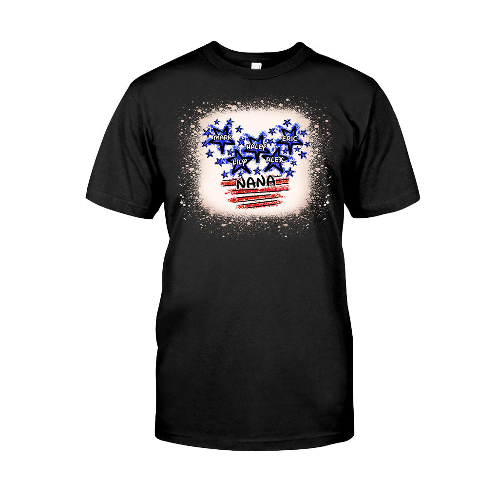 Personalized Independence Day T-shirt for Nana Custom Names Gift T-shirt & Hoodie GradoCreations