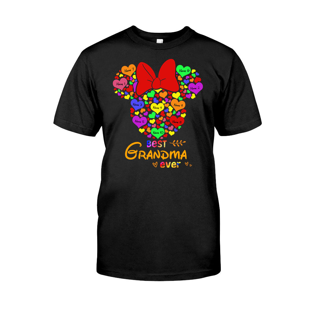 Personalized Mother's Day T-Shirt & Hoodie Best Grandma Ever Gift T-shirt & Hoodie GradoCreations