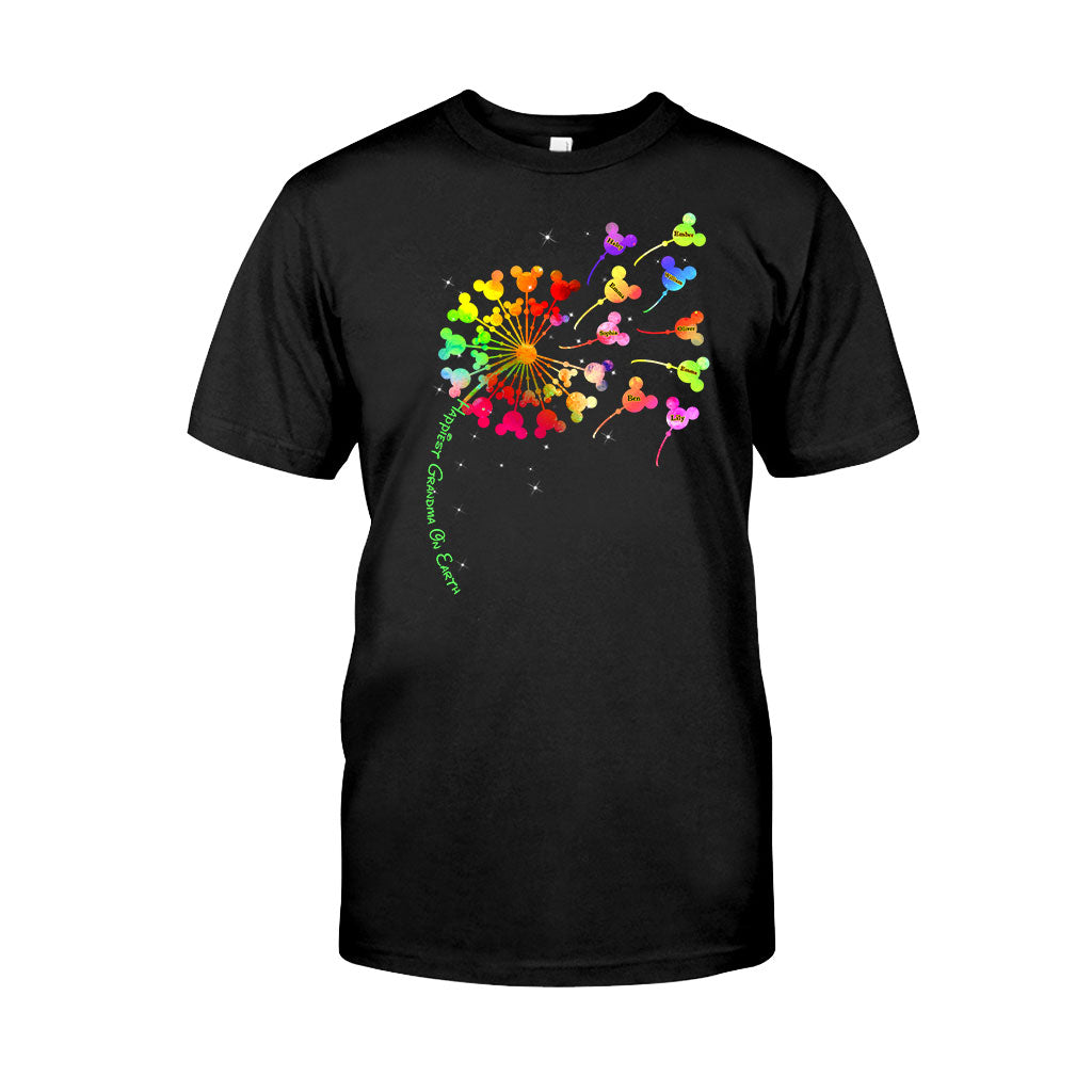 Personalized Happiest Grandma T-Shirt and Hoodie Gift T-shirt & Hoodie GradoCreations