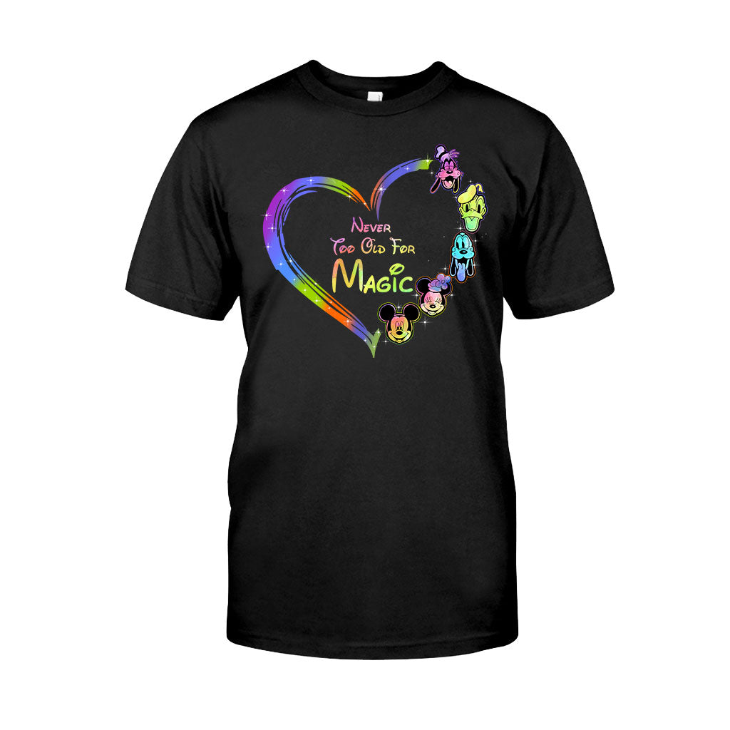 Personalized Never Too Old For Magic T-shirt & Hoodie Gift for All Ages T-shirt & Hoodie GradoCreations