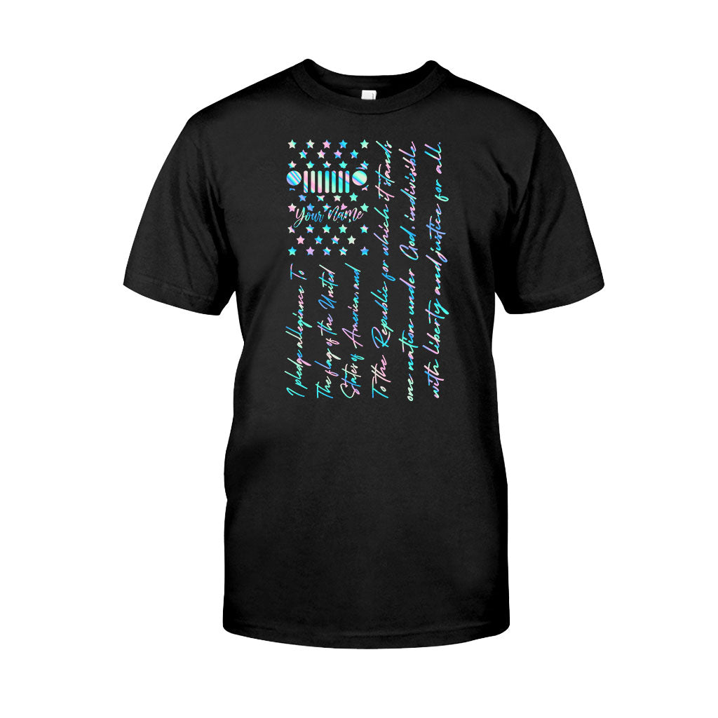 Personalized Independence Day T-shirt & Hoodie with Custom Name T-shirt & Hoodie GradoCreations
