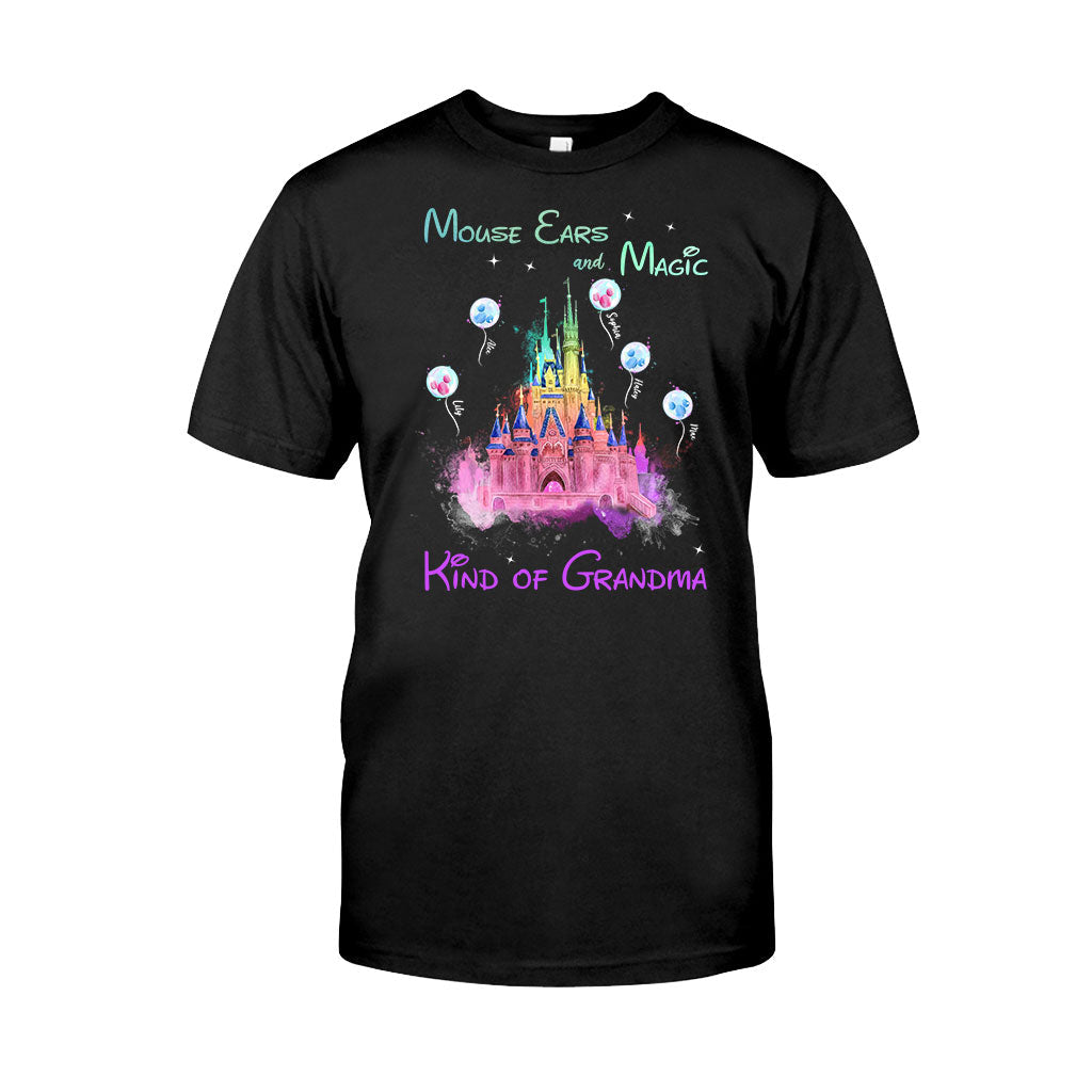 Personalized Mouse Ears T-Shirt for Grandma | Custom Magic Gift T-shirt & Hoodie GradoCreations