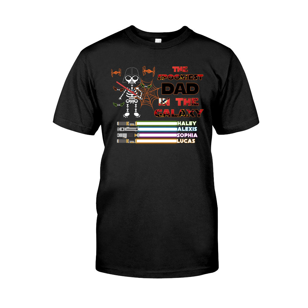Personalized Halloween T-Shirt & Hoodie for Dad | Spookiest Gift Idea T-shirt & Hoodie GradoCreations