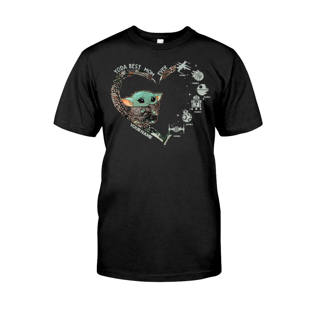 Personalized Yoda Best Mom Ever T-shirt & Hoodie Gift T-shirt & Hoodie GradoCreations