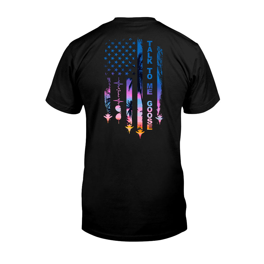 Personalized Independence Day Top Gun T-shirt and Hoodie Gift T-shirt & Hoodie GradoCreations