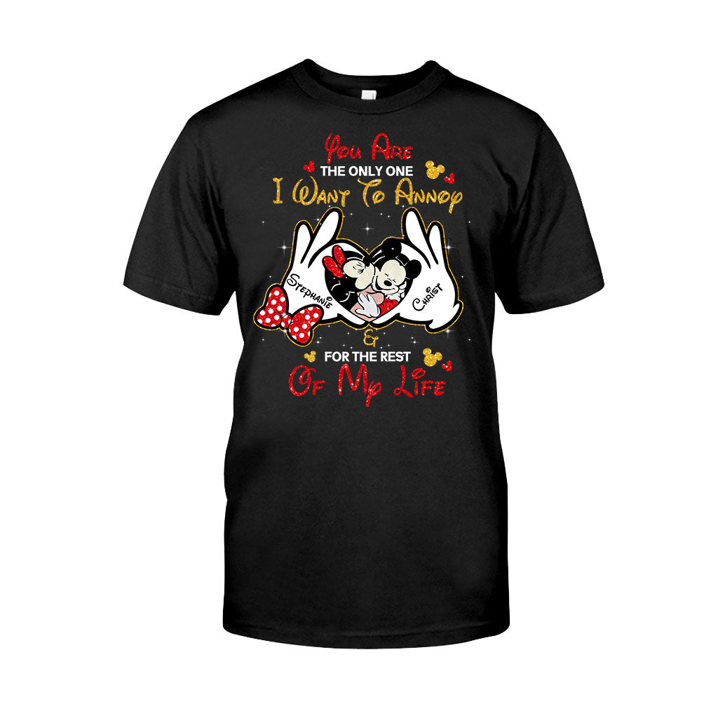 Personalized Couple T-shirt & Hoodie Custom Name Gift T-shirt & Hoodie GradoCreations