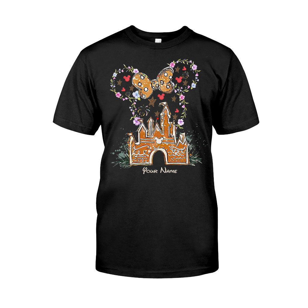 Personalized Merry Christmas Mouse T-shirt & Hoodie Custom Name Gift T-shirt & Hoodie GradoCreations