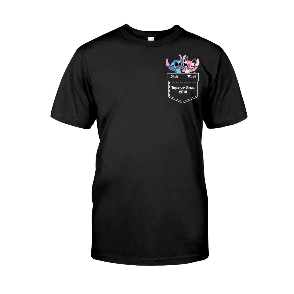 Personalized Ohana T-Shirt & Hoodie Custom Name Gift for Couples T-shirt & Hoodie GradoCreations