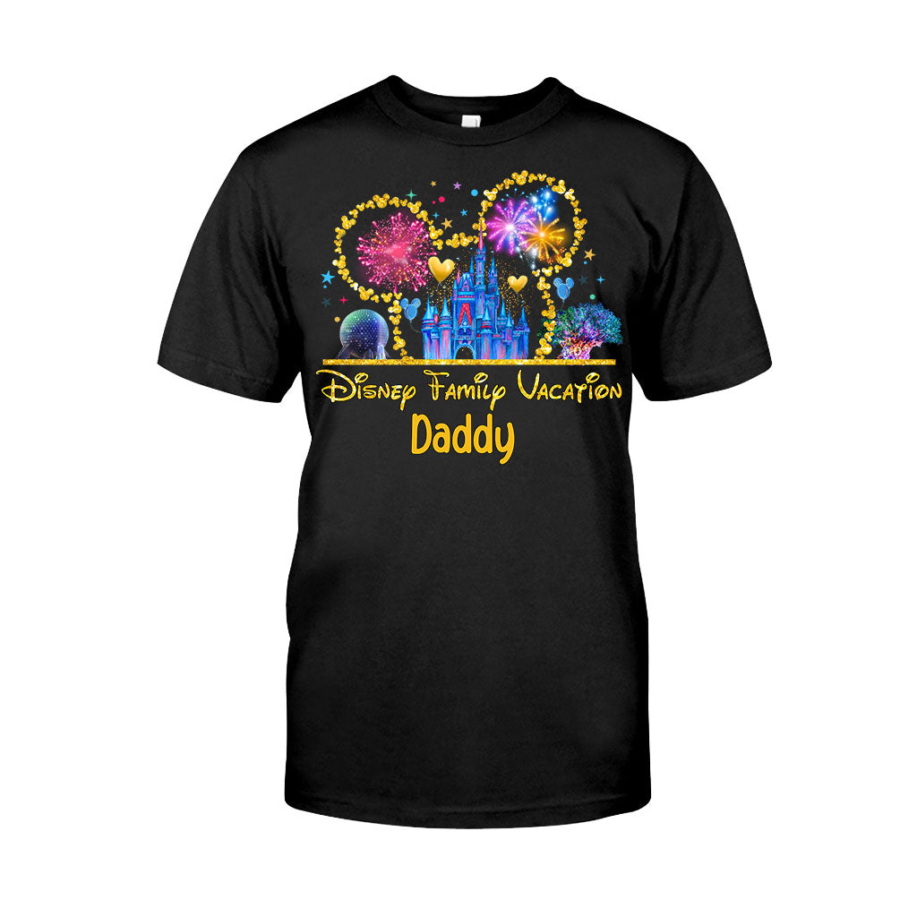 Personalized Disney Family Vacation T-shirt & Hoodie for Dad T-shirt & Hoodie GradoCreations