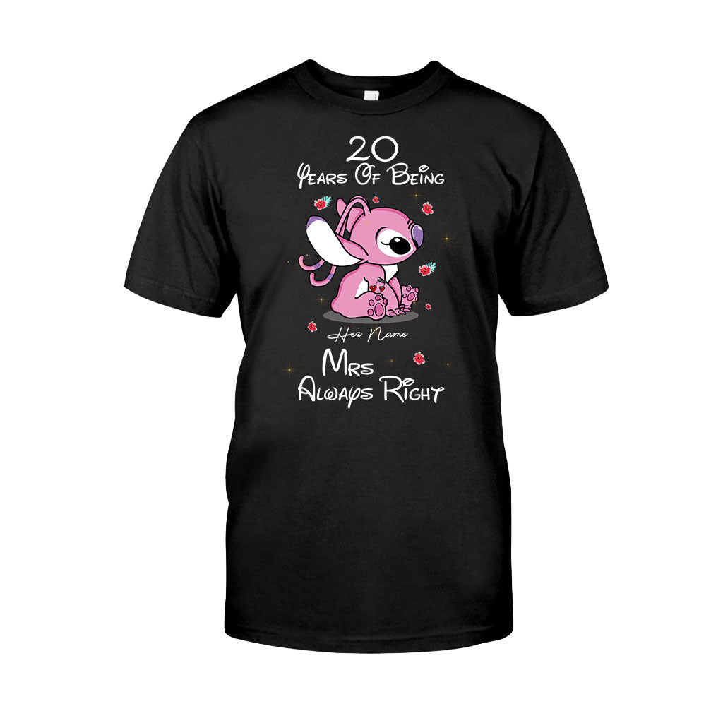 Personalized Couple T-shirt & Hoodie His & Hers Ohana Gift T-shirt & Hoodie GradoCreations