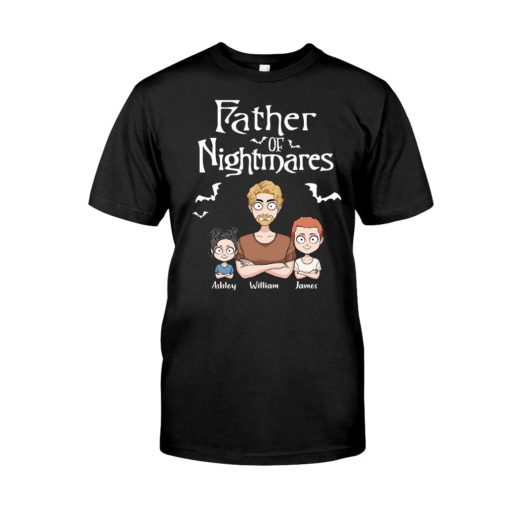 Personalized Father Of Nightmares T-Shirt & Hoodie for Dad T-shirt & Hoodie GradoCreations