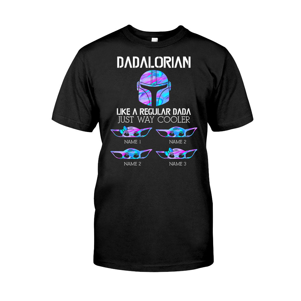 Personalized Dadalorian T-shirt & Hoodie Gift for Dad T-shirt & Hoodie GradoCreations