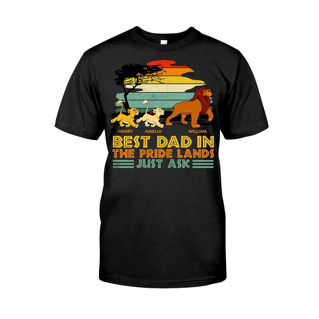 Personalized Best Dad T-Shirt & Hoodie for Father's Day Gift T-shirt & Hoodie GradoCreations