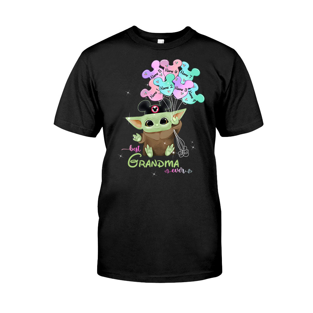 Personalized Best Grandma Ever T-shirt & Hoodie Gift for Mother's Day T-shirt & Hoodie GradoCreations