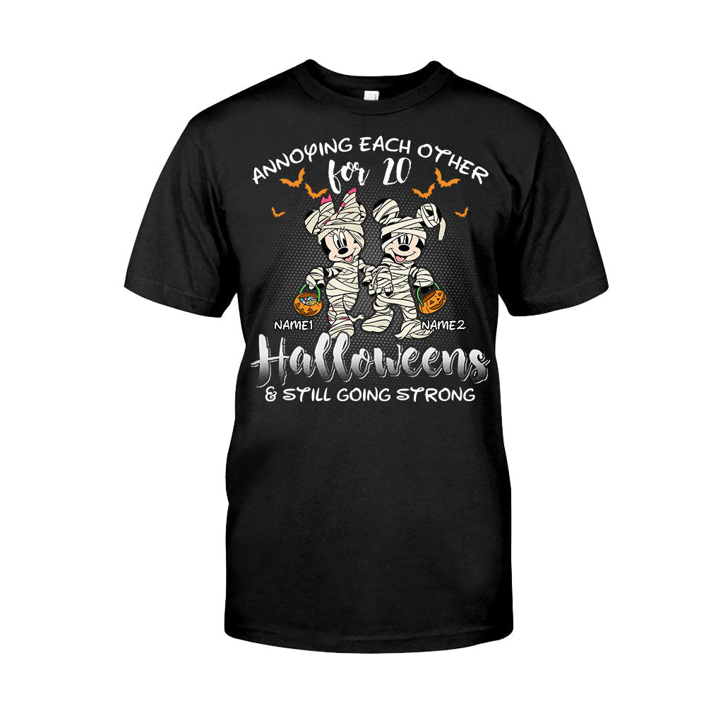 Personalized Halloween Mouse T-shirt & Hoodie Unique Couple Gift T-shirt & Hoodie GradoCreations