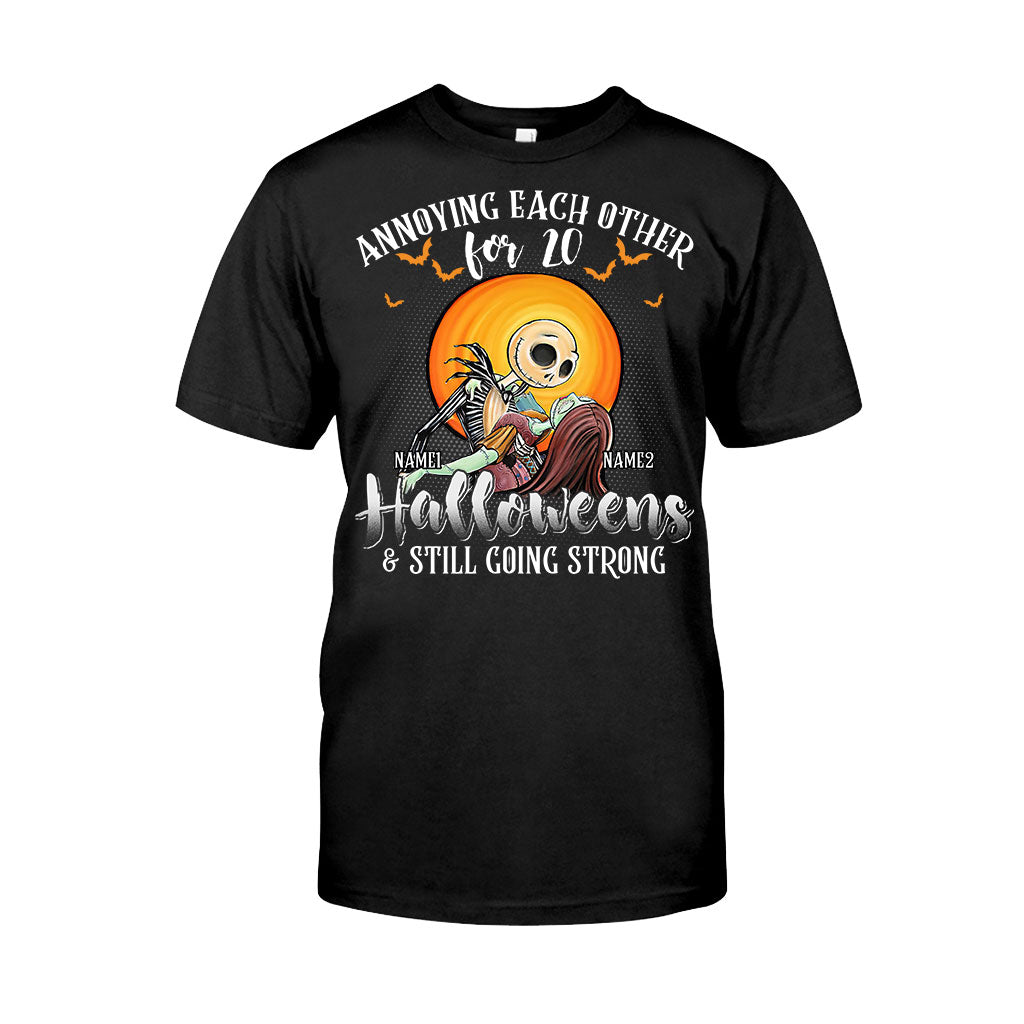 Personalized Halloween T-shirt & Hoodie Custom Names Gift T-shirt & Hoodie GradoCreations