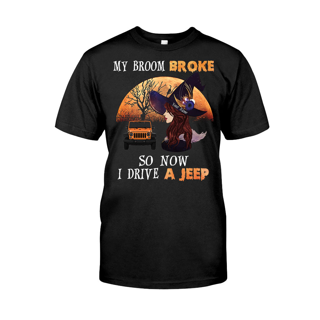 Personalized Halloween T-Shirt & Hoodie Custom Name for Jeep Lovers T-shirt & Hoodie GradoCreations