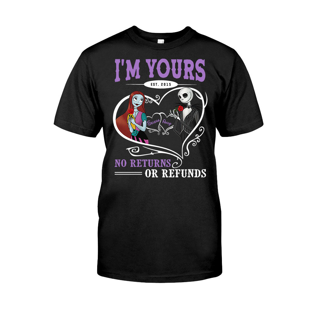 Personalized I'm Yours No Returns Nightmare T-Shirt & Hoodie Gift T-shirt & Hoodie GradoCreations