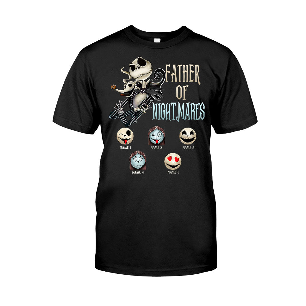 Personalized Father's Day Nightmare T-shirt & Hoodie Gift for Dad T-shirt & Hoodie GradoCreations